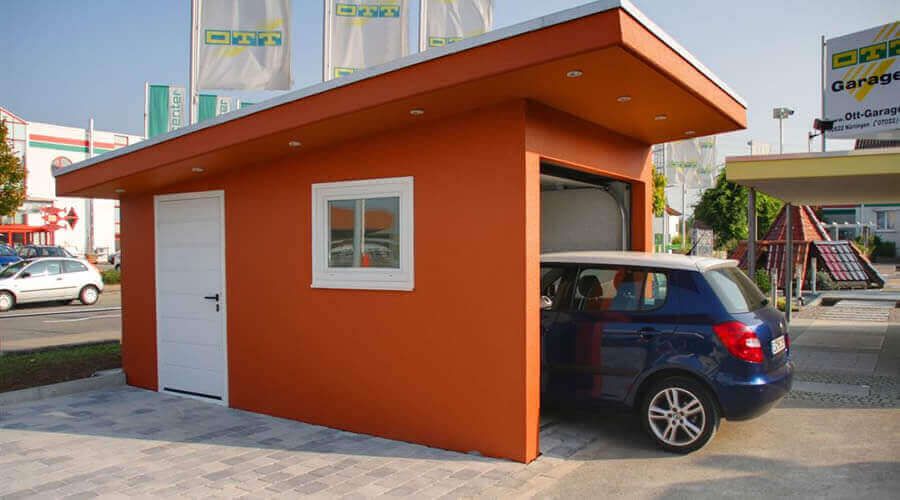 Garage Neva Ausstellung Nürtingen orange