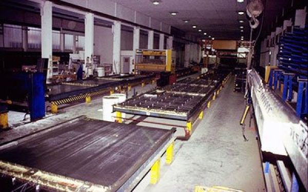 Deckenplatten Produktion 1990